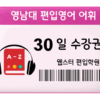 영남대 편입영어 어휘 30일 수강권